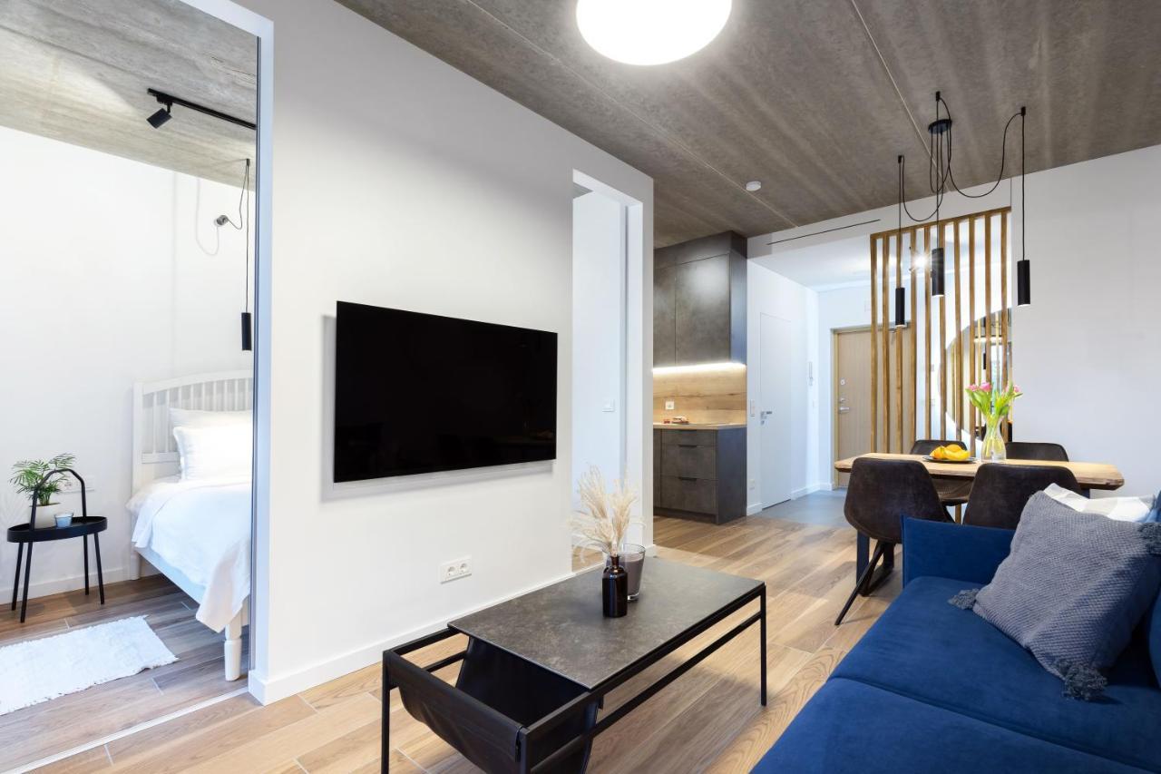 City Center Sanctuary Modern Business-Class Studio With Free Parking In The Heart Of 维尔纽斯 外观 照片