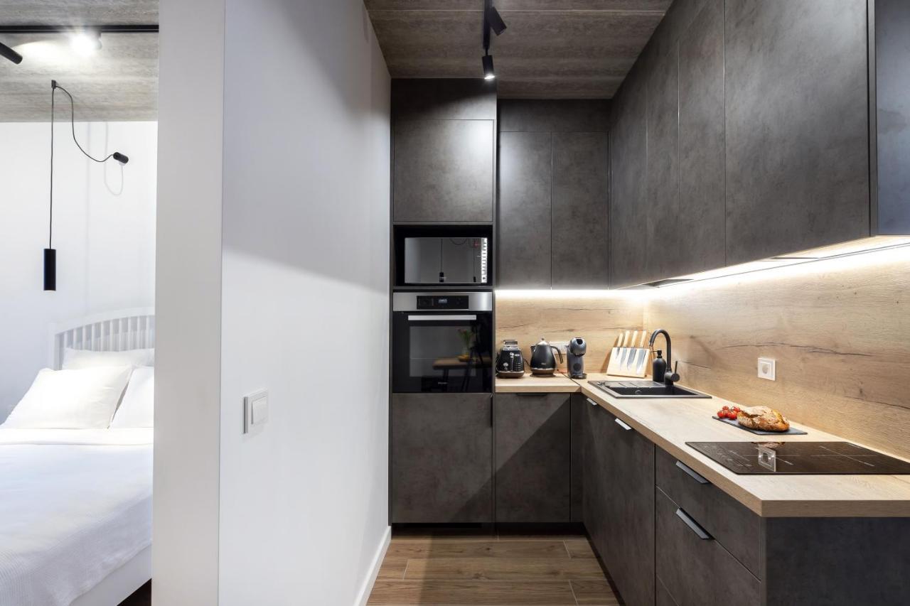City Center Sanctuary Modern Business-Class Studio With Free Parking In The Heart Of 维尔纽斯 外观 照片